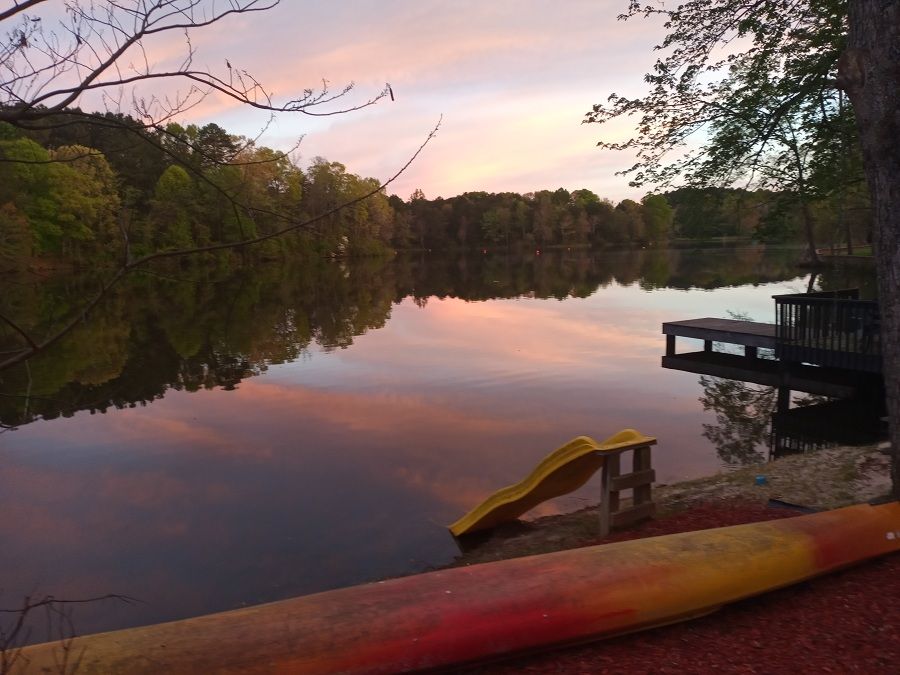 <p>Sunset at the Lake</p>